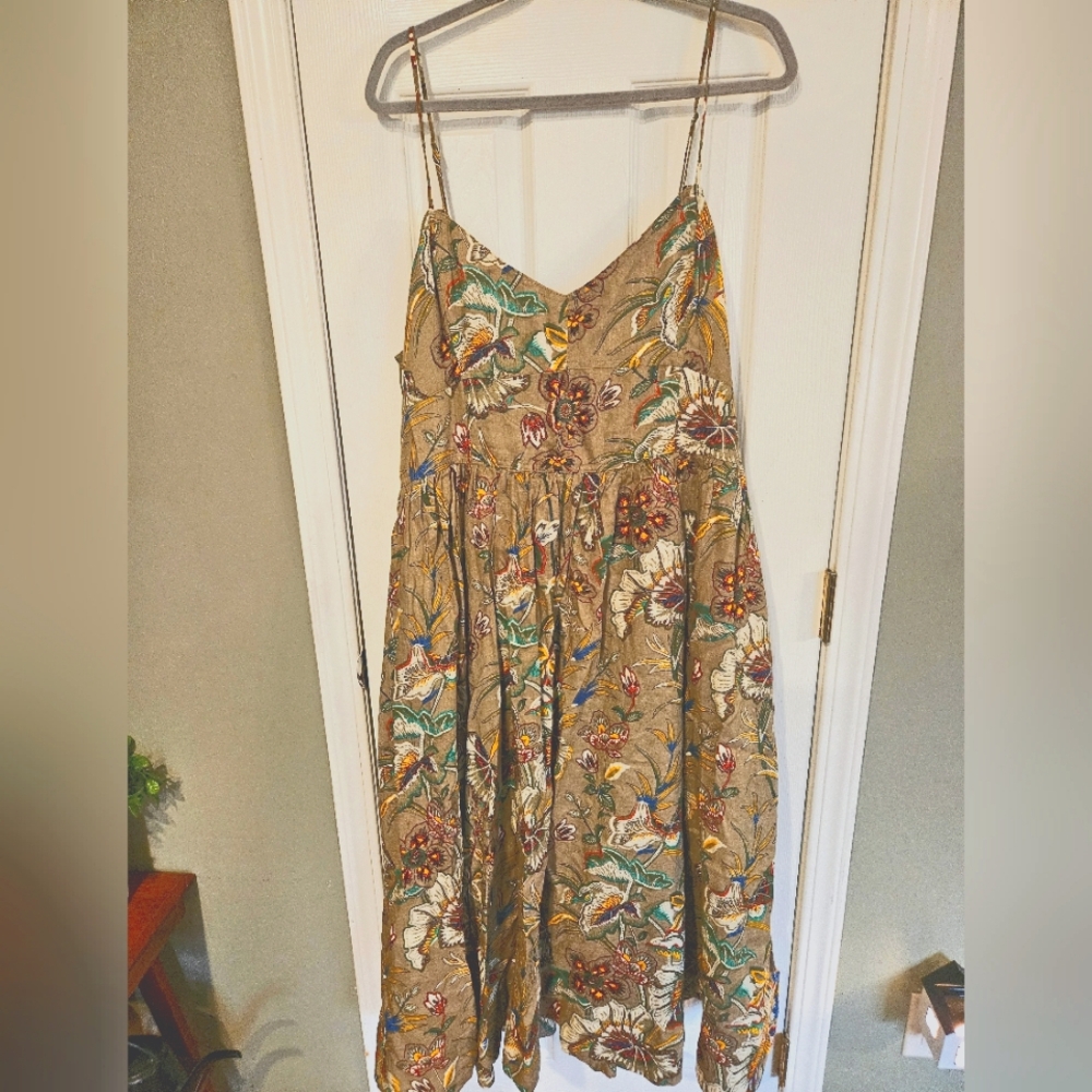 Banana Republic Linen Maxi Dress